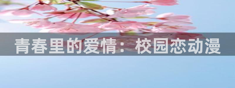 高岭家二轮花樱花动漫：青春里的爱情：校园恋动漫